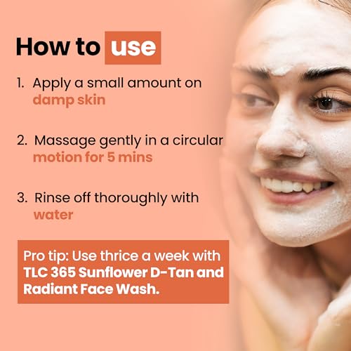 Image of Orange & Apricot Face Scrub | Deep Hydration, Lightens Tan, Unclogs Pore | 100ml