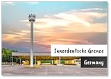 Kühlschrankmagnet Innerdeutsche Grenze, Grenzübergang Bei Helmstedt, Marienborn, Deutschland, Design 3