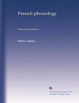 Paperback French phonology: Programmed introduction Book
