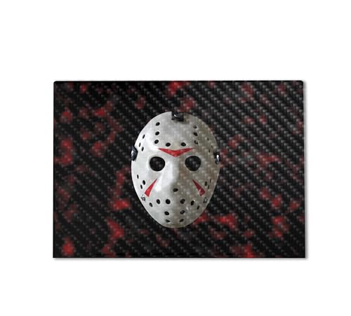 Image of Carbon Fiber Gaming Skin Compatible with HP Envy x360 16 inch (2023) - 13th Nightmare - Premium 3M Vinyl Protective Wrap Decal Cover - Easy to Apply | Crafted in The USA by MightySkins