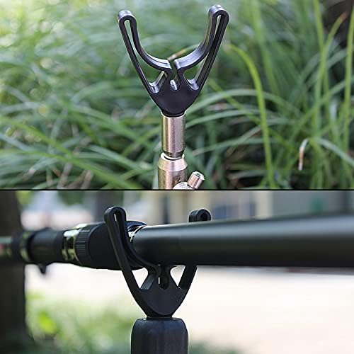 4Pcs Carp Fishing Rod Rest U,Butt Rests,Front Rests/course, Rod rest heads fits all rod pods, bank stick
