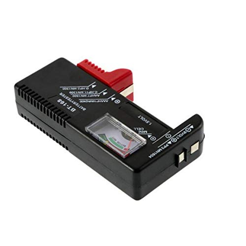 Testeur de capacité de batterie numérique Mesure d'indicateur de puissance électronique intelligent pour piles CD 9V 1.5V AA AAA - Noir Cover