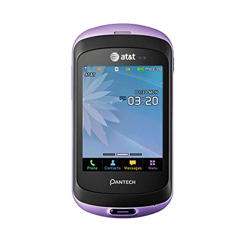 Pantech Swift P6020 Unlocked Gsm Slider Cell Phone - Purple #TOP2