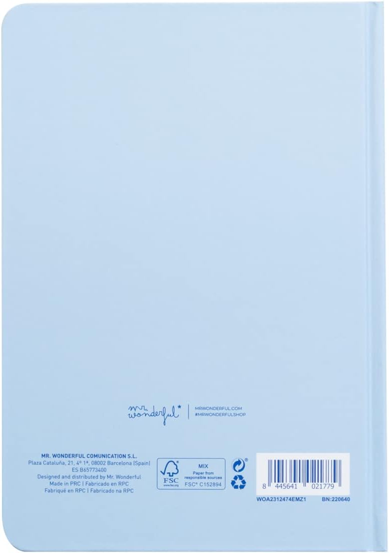 Mr. Wonderful Notebook - I'll do something amazing