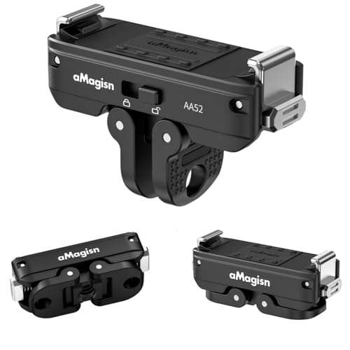 Honbobo DJI OSMO Action 6 / Nano �p�}�O�l�b�g�}�E���g ���C�}�E���g�x�[�X 1/4�l�W���t�� �A�N�Z�T���[