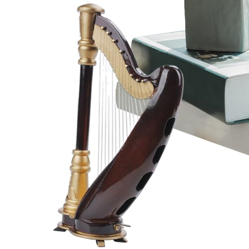Regalo straordinario: delizia la famiglia, gli amici e i che amano la musica con questa squisita arpa in miniatura, assicurando una di compleanno o un evento di festival indimenticabile