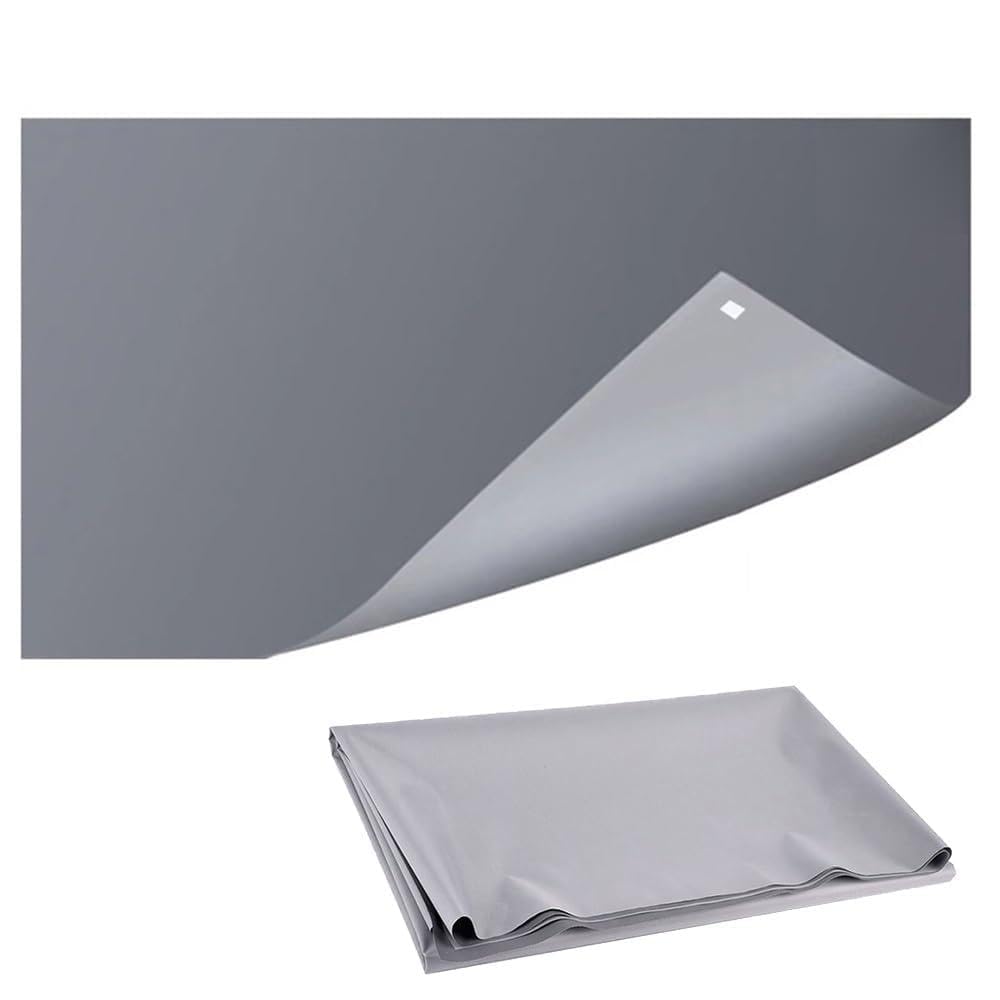 Tenda Proiettore Portatile Pieghevole 60 72 84 100 Pollici Anti-Luce 4K HD Schermo Di Proiezione 16:9 Telo Videoproiettore Per Interni Esterni Cinema(84inch (16:9))