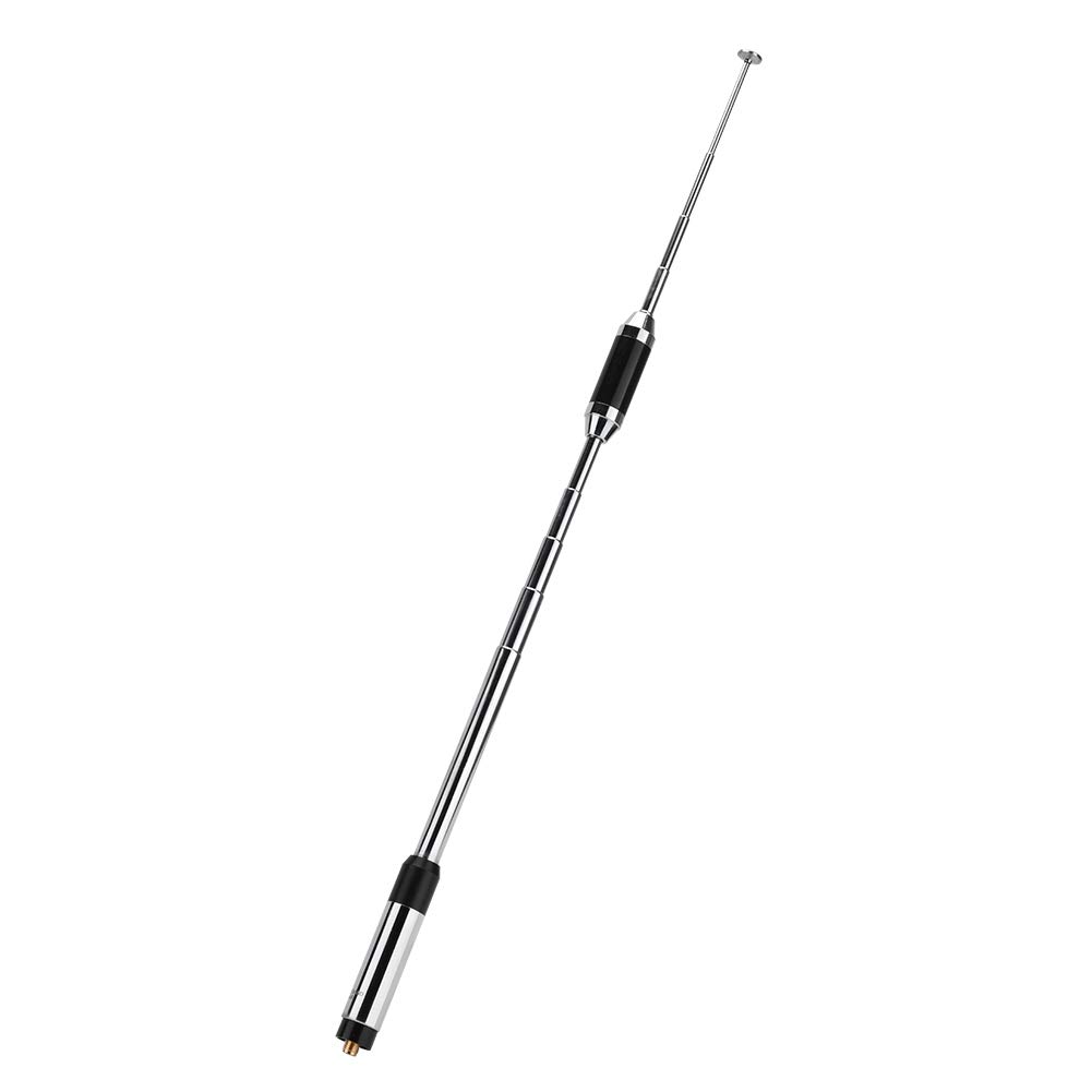 Antena Bewinner RH-770 SMA-F do ręcznej, wysuwanej teleskopowej anteny UHF/VHF, wzmocnienie 3,0dBi / 5,5dBi Wymień uszkodzone anteny radiowe