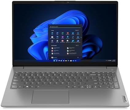 Lenovo V15 12th Gen Intel Core i5-1235U 15.6″ FHD Thin and Light Laptop (8GB RAM/512GB SSD/Windows 11 Home/MS Office Home & Student 2021/Iron Grey/1.70 kg), 82TTA07QIH