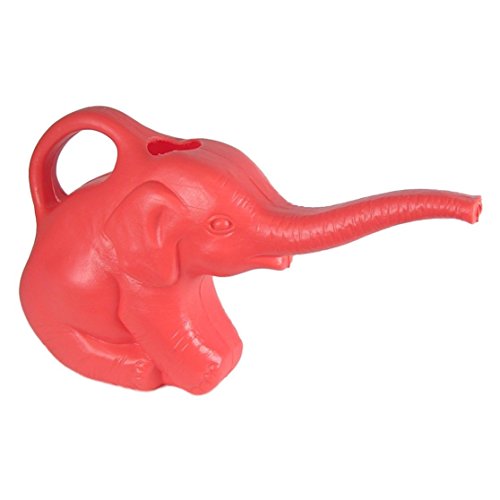 Union 63181 Elephant Watering Can, 2 quart, Reddish Pink