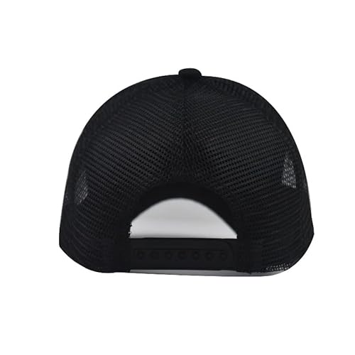 American Flag Hat Men Women Adjustable Usa Baseball Cap Outdoors Trucker Cap (Fish-Flag Black) #TOP3