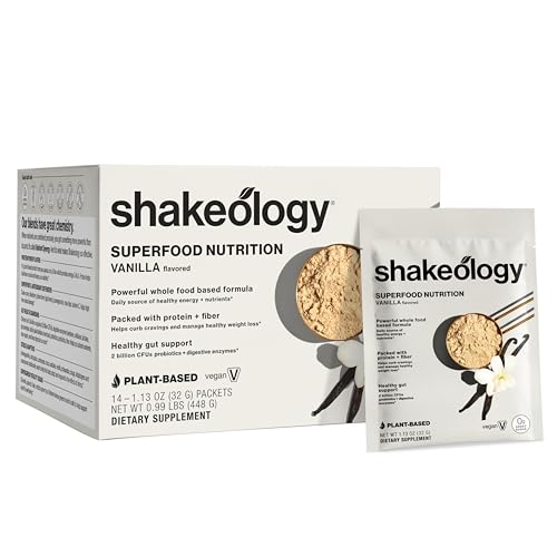 BODi Shakeology 0g Added Sugar Plant-Based Vegan Protein Powder –
