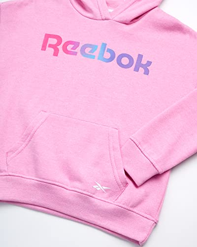 Reebok Girls' Sweatsuit Set - 2 Piece Fleece Hoodie and Jogger Sweatpants (Size: 2T-6X), Size 4, Li