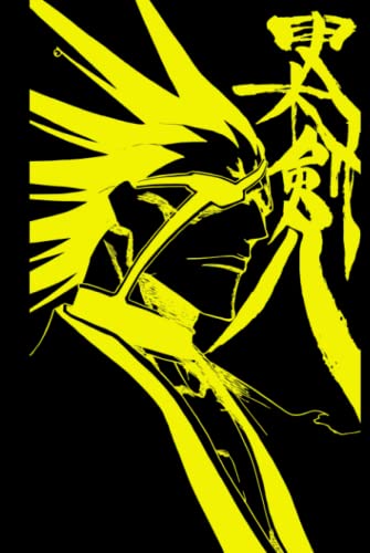 Bleach Notebook: Kenpachi Zaraki | Hardcover | 100 ruled pages Size 6X9: Kenpachi Zaraki