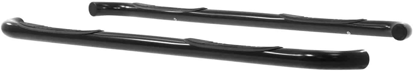 ARIES 203044 3-Inch Round Black Steel Nerf Bars, No-Drill, Fits Select Ford F-150, F-250, F-350 Super Duty