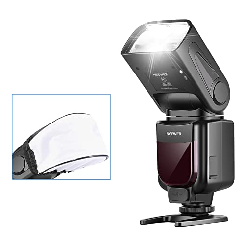 Neewer 750II TTL Flash Speedlite avec Affichage LCD Kit pour Nikon DSLR Appareils Photo avec 750II TTL Flash, 2,4G Déclencheur sans Fil Ligne N1/N3, Diffuseur Doux/Dur, tréteau de Capuchon d'Objectif - Image 8