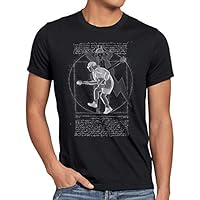 style3 Angus de Vitruvio Camiseta para Hombre T-Shirt Young Hard