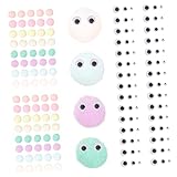 NUOBESTY Boules de Pompons Moelleuses Décoratives pour La Fabrication Artisanale