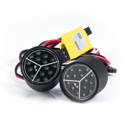 Luces Vehículo RC para Rutas Nocturnas y Decoración de Crawler 1/10