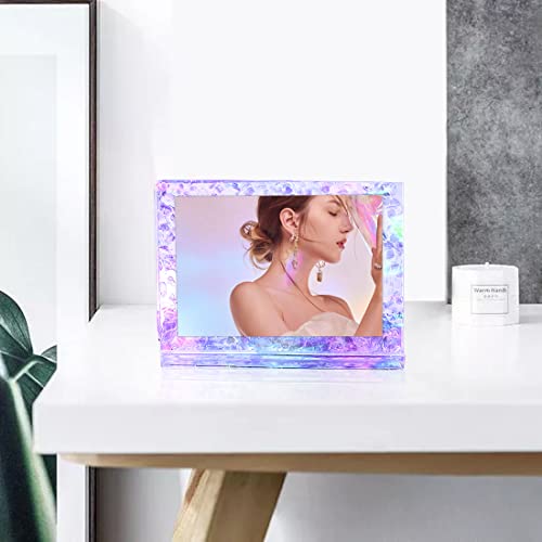 Voyyphixa Rectangle Resin Mold Picture Frame Silicone Mould Photo Frame Molds for Epoxy Resin Casting Tool Handmade Unique Large Square Photo Stand Crafts for Home Decor (Rectangular Mold) - Image 2