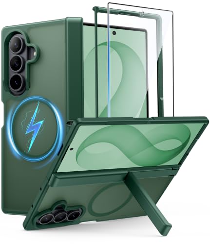 Image of FNTCASE for Z Fold 8 Ultra /Z Fold 7 Case: with Kickstand Hinge Protection