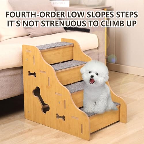 Escalera para mascotas robusta: rampa de escalada para cachorros y gatos pequeños 6