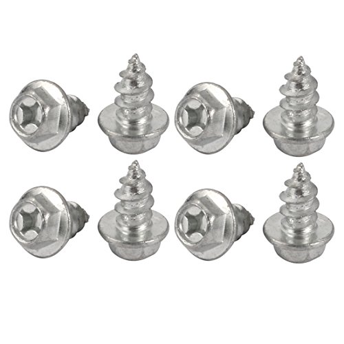 Tornillo autorroscante M8x16 mm cabeza hexagonal zinc