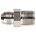Adpt, MNPT-MJIC, 1/4-18, 7/16-20, Strt