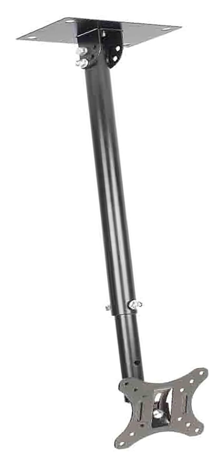 Support de plafond pour téléviseur 12-27 pouces réglable 2,5 m