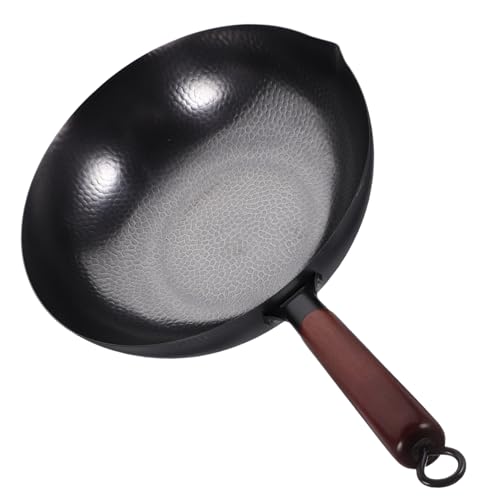 Wok de Hierro Forjado Antiadherente Tradicional miniatura 1