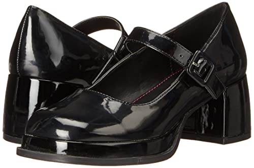 Steve Madden Girls Shoes Drama Pump, Black Patent, 5 #TOP6