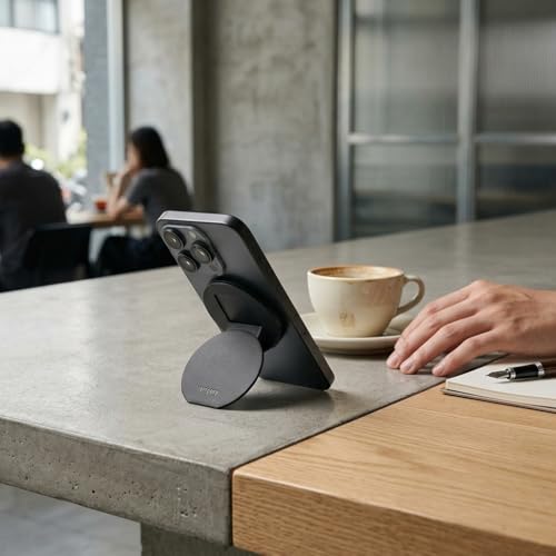 Soporte de dedo bitplay con carga inalámbrica para móviles MagSafe 2