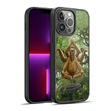 Head Case Designs Licenza Ufficiale Vincent HIE Bradipo Zen Arte Chiave Cover in Gel Rinforzata [Protezione di Grado Militare] Compatibile con Apple iPhone 13 PRO Max