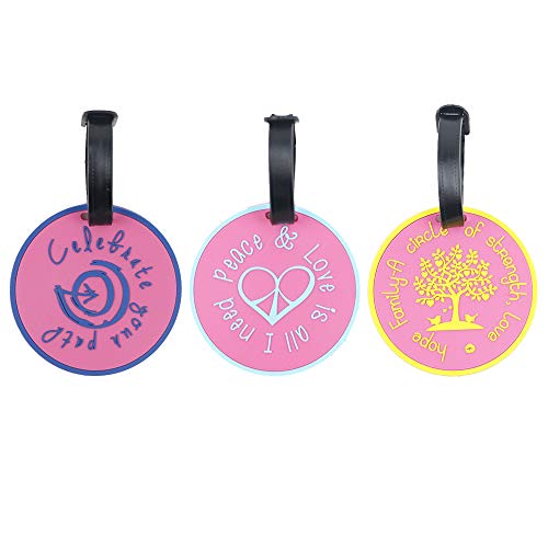 Preisvergleich Produktbild Mia Toro Namensschild, Gummi, Mehrfarbig, 3-teilig