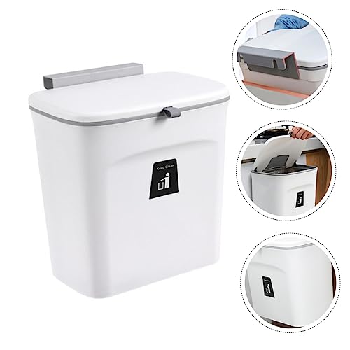 Basurero de cocina colgante MAGICLULU blanco rectangular miniatura 6