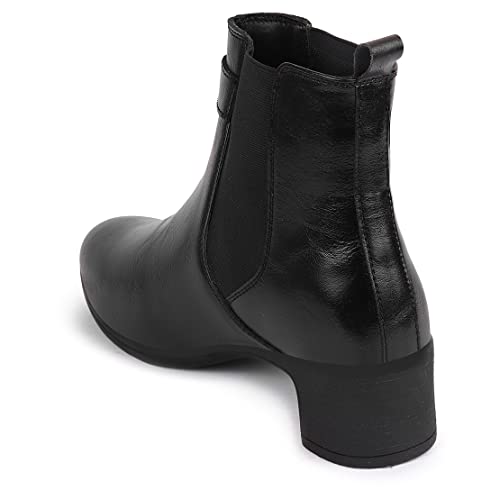 Image of FAUSTO Women Flared Heel Boots