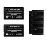 Rantow 2pcs LiPo Battery 3.7v 630mAh + Muilti-Battery Charger 1pc Compatible with Parrot MiniDrones Jumping Sumo/Rolling Spider/Air Night/Airborne Cargo/Jumping Race/Night Hydrofoil Drone