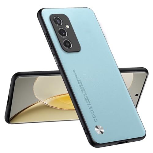 Topme Funda Compatible con Samsung Galaxy M52 5G (6.7') – Protección Segura y con Estilo - Azul Claro