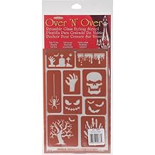 Armour Products 21-1667 Over N Over Glass Etching Stencil Halloween