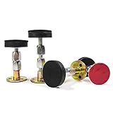 4 Pack Adjustable Threaded Bed Frame Anti-Shake Tool DIY Combination Possible Bedside Headboard Stoppers Bed Support Feet Prevent Rocking Support Protection Part for Bed Height Adjustable Bed Claw Set