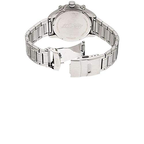 Titan Octane White Dial Quartz Multifunction Stainless Steel Strap watch for Men-NS90104KM03 - Image 2