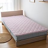 ドリームスポット 敷きパッド ファミリー(4人用) パープル タオル地 綿100％ 洗える オールシーズン 抗菌 防ダニパイル地 ズレ防止 子供 コットン 汗取り 240×205cm