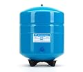 PA-E RO-132-BL Stainless Steel 4.5 Gallon Reverse Osmosis Storage Water Tank - Blue, 1/4" Port