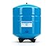 PA-E RO-132-BL Stainless Steel 4.5 Gallon Reverse Osmosis Storage Water Tank - Blue, 1/4" Port