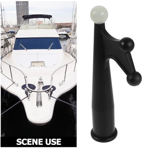 RUNROTOO Marine Docking Hook Accessories, Glow in the Dark Nylon Boat Hook End for Kayak and Yacht, Replacement Head for Telescoping Dock Poles Docking Anchoring