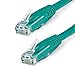 StarTech.com 6ft CAT6 Ethernet Cable - Green CAT 6 Gigabit Ethernet Wire -650MHz 100W PoE++ RJ45 UTP Molded Category 6 Network/Patch Cord w/Strain Relief/Fluke Tested UL/TIA Certified (C6PATCH6GN)