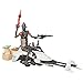 STAR WARS Epic World of Action IG-11 & Grogu Speeder Bike, 4-Inch Scale Action Figures & Vehicle, Toys for Boys & Girls Ages 4+
