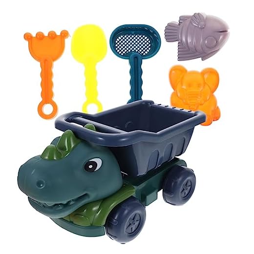 Generic 1 Conjunto quadriciclo brinquedos de escavação de areia moldes de castelo de areia Brinquedos infantis brinquedos de praia brinquedos de areia de plástico