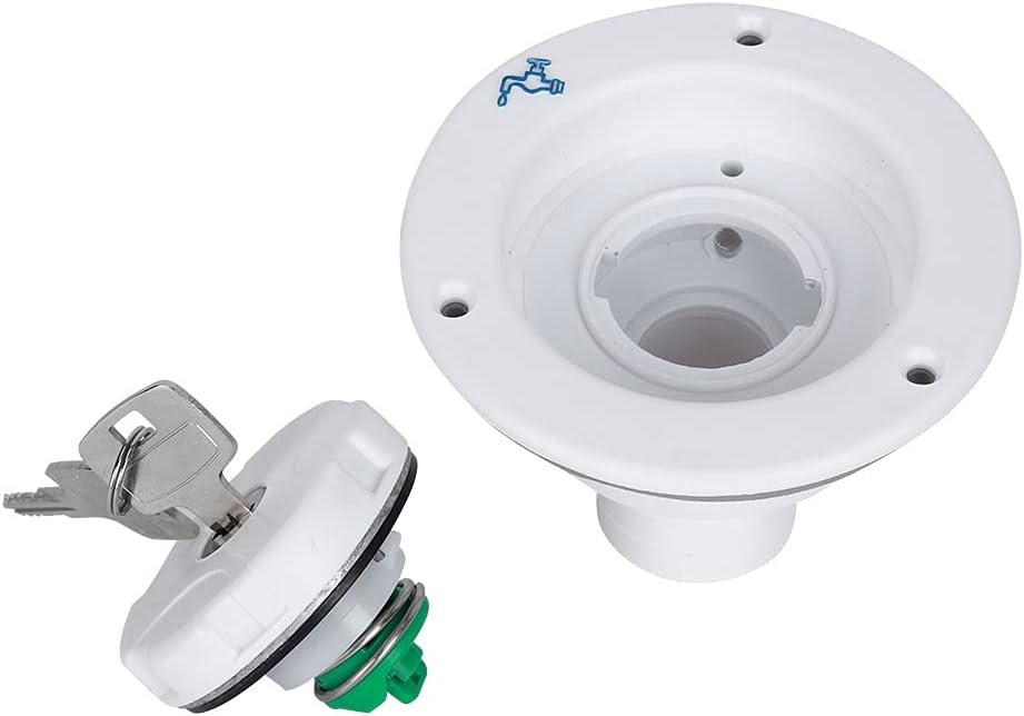 Gravity Water Fill, 75-degree Water Inlet Design Water Inlet for RV