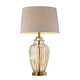 ORE International K-5713 28.5' Golden Gaze Glass Table Lamp, Unknown